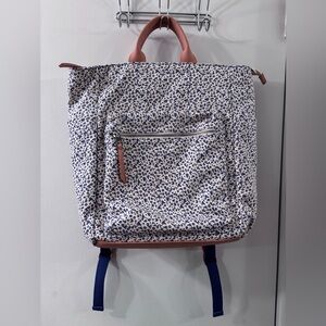 Navy Floral Backpack